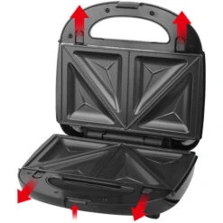 Piastra Elettrica Antiaderente 7in1 750W Waffle Tostapane Tostiera Toast ToSK907 -Sconto Weber || Campingaz || OUTSUNNY in Italia 85755476 5