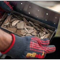 Scatola Per Fumatori, Scatola Per Griglia A Carbone, Coperchio Incernierato, Accessori Per Barbecue Spessi -Sconto Weber || Campingaz || OUTSUNNY in Italia 85895942 5