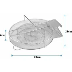 Generatore Di Fumo Freddo Griglia Tonda In Acciaio Inox Generatore Di Fumo Freddo Per Grill E Affumicatore -Sconto Weber || Campingaz || OUTSUNNY in Italia 85912076 5