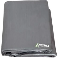 Ribimex PRH09190X70G Copertura Rettangolare Per Barbecue 90x70x70h, Grigio Antracite, 90 X 70 X 70 Cm