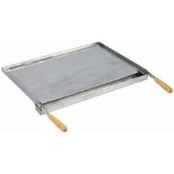 Sconto Weber || Campingaz || OUTSUNNY in Italia 20 Flores Cortés - MOD. 38921 – Bistecchiera In Acciaio Inox, Con Raccoglitore Di Grasso, Dimensione: 57 X 40 X 2 Cm, Colore: Acciaio