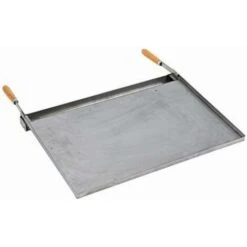 Flores Cortés - MOD. 38921 – Bistecchiera In Acciaio Inox, Con Raccoglitore Di Grasso, Dimensione: 57 X 40 X 2 Cm, Colore: Acciaio -Sconto Weber || Campingaz || OUTSUNNY in Italia 86653590 3