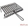 Graticola In Acciaio, Griglia Inox Per Barbecue Con Recupero Oli + Omaggio Misure: Cm 40x35 -Sconto Weber || Campingaz || OUTSUNNY in Italia 8829803 1