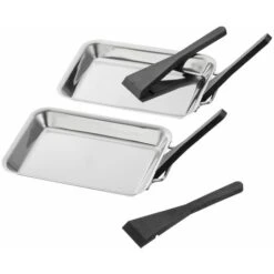 Set Teglie Per Barbecue 6 Pz Acciaio Inox HI -Sconto Weber || Campingaz || OUTSUNNY in Italia 88775272 3