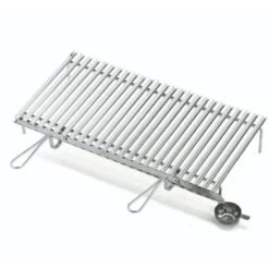 Ompagrill Graticola Barbecue Ribaltabile Con Griglia In Acciaio Inox 80x45 Cm