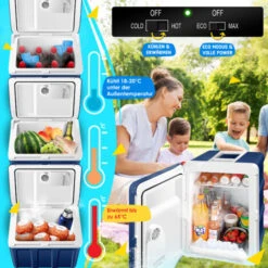 KESSER® Frigo Box 40L Con Ruote Per Mantenere Il Calore E Il Raffreddamento Frigo Box Termoelettrico 12 Volt E 230 Volt Mini Frigo Box Termico Per Auto Barca E Campeggio EEK A+++ Con Modalità ECO -Sconto Weber || Campingaz || OUTSUNNY in Italia 89949110 4