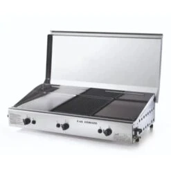 Barbecue Multipiastra Grill Plancha Trio 1/cover/M Duegas+ Gas E Metano