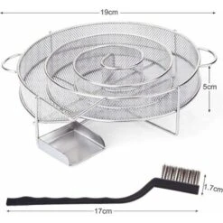 Generatore Di Fumo Freddo Per Affumicatore Con Spazzola Per La Pulizia Delle Griglie -Sconto Weber || Campingaz || OUTSUNNY in Italia 92042593 2
