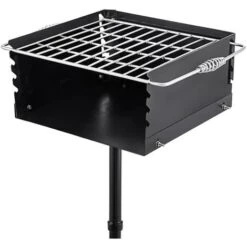 VEVOR Grill Barbecue A Parco 40,6 X 40,6 X 20,3 Cm Griglia Portatile Leggera