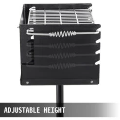 VEVOR Grill Barbecue A Parco 40,6 X 40,6 X 20,3 Cm Griglia Portatile Leggera -Sconto Weber || Campingaz || OUTSUNNY in Italia 92082812 3