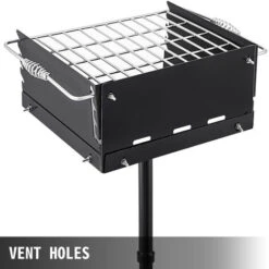 VEVOR Grill Barbecue A Parco 40,6 X 40,6 X 20,3 Cm Griglia Portatile Leggera -Sconto Weber || Campingaz || OUTSUNNY in Italia 92082812 5