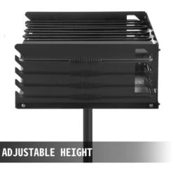 VEVOR Griglia Barbecue Pesante Per Parco 24x16 Pollici, Grill Barbecue Da Campeggio In Acciaio Carbonio E Acciaio Inossidabile, Aperto Di Carbone Legn -Sconto Weber || Campingaz || OUTSUNNY in Italia 92082866 3