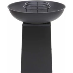 Barbecue BBQ Braciere Con Piastra Riscaldante HWC-K97 Acciaio Ø 66cm Nero -Sconto Weber || Campingaz || OUTSUNNY in Italia 92351507 3