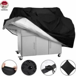 None Housse De Gril En 170 X 61 X 117 Cm Noir