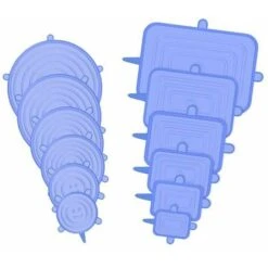 None Custodie In Silicone Blu 12 Pezzi