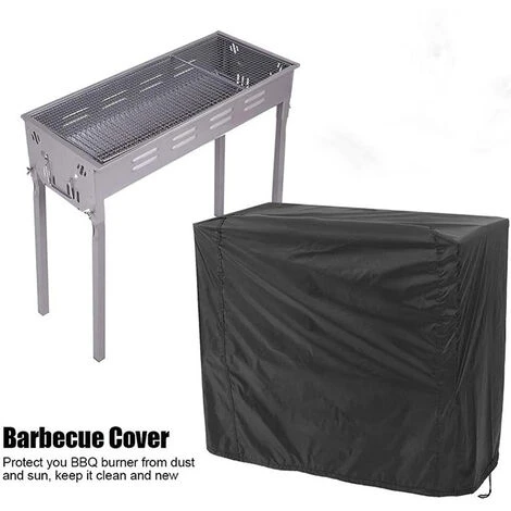 None Copertura Barbecue Protezione Anti UV Nera 80x66x100cm 4 None Copertura Barbecue Protezione Anti UV Nera 80x66x100cm - immagine 2