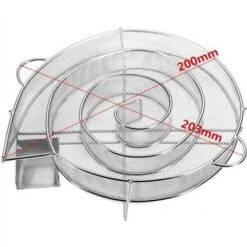 None Dispositivo Di Raffreddamento In Acciaio Inox Argento 20.3X20X4cm -Sconto Weber || Campingaz || OUTSUNNY in Italia 92974180 4