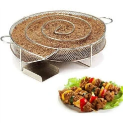 None Scatola Per Affumicatore Per GranuliScatola Per Affumicatura Color Argento 21x18x4,5 Cm -Sconto Weber || Campingaz || OUTSUNNY in Italia 92976164 2