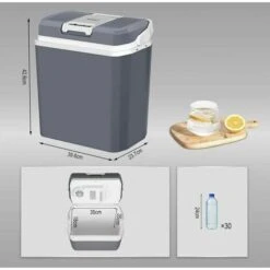 WOLTU Mini Frigo Bar Portatile Auto Ufficio Frigorifero Piccolo Caldo Freddo 12V -Sconto Weber || Campingaz || OUTSUNNY in Italia 94125106 3