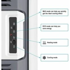 WOLTU Mini Frigo Bar Portatile Auto Ufficio Frigorifero Piccolo Caldo Freddo 12V -Sconto Weber || Campingaz || OUTSUNNY in Italia 94125106 4