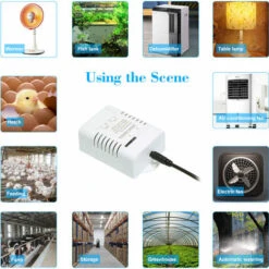 EWeLink TH-16 Smart Wifi Switch 16A/3500W Monitoraggio Della Temperatura Kit Domotico Wireless Con Sensore Di Temperatura Impermeabile DS18B20 Compatibile Con Alexa Google Home/Nest -Sconto Weber || Campingaz || OUTSUNNY in Italia 94712896 3