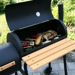 BBQ-Toro BBQ Smoker Grill Carrello Per Barbecue A Carbonella, Barbecue A Carbonella -Sconto Weber || Campingaz || OUTSUNNY in Italia 94789426 2