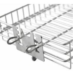 BBQ-Toro Cestello Per Griglia In Acciaio Inox Per Spiedo Rotante, Cestello Piatto Regolabile In Altezza -Sconto Weber || Campingaz || OUTSUNNY in Italia 94789469 5