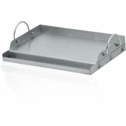 BBQ-Toro Piastra Per Grigliare In Acciaio Inox 49,5 X 32 Cm BBQ Plancha Adatta Per Weber Grill