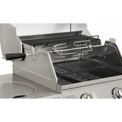 BBQ-Toro Set Di Spiedo Per Barbecue 100 Cm Con 4x Aghi Per Carne E Motore In Acciaio Inox, 220V - 240V, Spiedo Rotante -Sconto Weber || Campingaz || OUTSUNNY in Italia 94789503 4