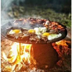 BBQ-Toro Padella Per Grigliate In Ghisa Ã˜ 45 Cm Con 3 Gambe Rotonda Supporto Per Forno Olandese -Sconto Weber || Campingaz || OUTSUNNY in Italia 94789507 3