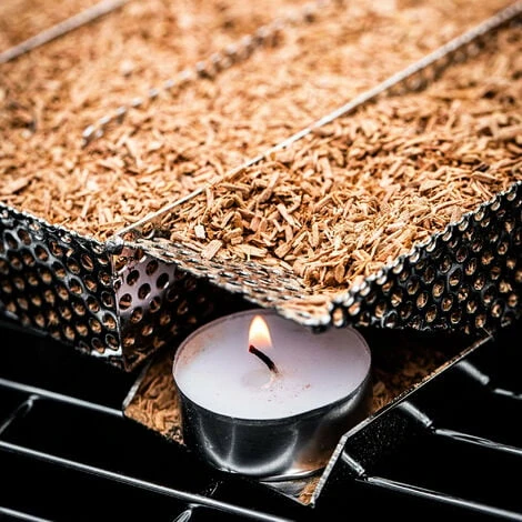 BBQ-Toro Generatore Di Fumo Freddo In Acciaio Inox, 20 X 12,5 Cm, Generatore Di Fumo Freddo 4 BBQ-Toro Generatore Di Fumo Freddo In Acciaio Inox, 20 X 12,5 Cm, Generatore Di Fumo Freddo - immagine 2