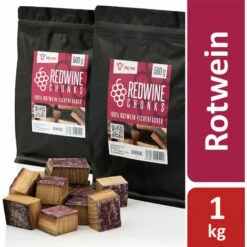 BBQ-Toro Redwine Chunks 1 Kg Da Botti Di Rovere 100% Vino Rosso