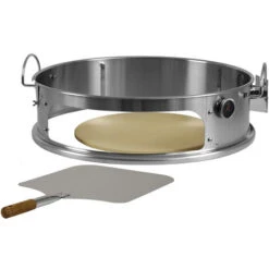 BBQ-Toro Set Di Anelli Per Pizza In Acciaio Inox Con Spiedo Per Griglia A Bollitore Ã˜ 57 Cm -Sconto Weber || Campingaz || OUTSUNNY in Italia 94789776 5