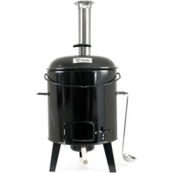 BBQ-Toro Cannone Smaltato Per Gulasch Con Coperchio, Bollitore Da 17 L E Padella -Sconto Weber || Campingaz || OUTSUNNY in Italia 94789795 3