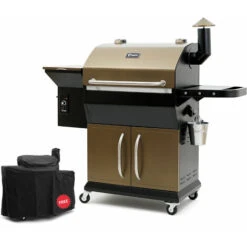 BBQ-Toro Pellet Smoker Grill PG2 Nero - Oro Grill A Pellet