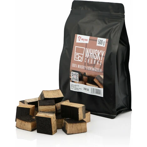 BBQ-Toro Whisky Chunks 1 Kg Da Botti Di Rovere 100% Whisky 6 BBQ-Toro Whisky Chunks 1 Kg Da Botti Di Rovere 100% Whisky - immagine 4