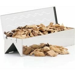 BBQ-Toro Box Per Affumicatore In Acciaio Inox Triangle 31 X 8,5 X 6,5 Cm Box Per Aromi Per Grill A Gas, Grill A Carbonella -Sconto Weber || Campingaz || OUTSUNNY in Italia 94789892 2