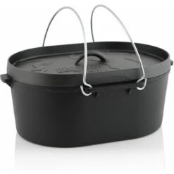 BBQ-Toro Pentola Da Forno Olandese DO10 - Pentola In Ghisa Da 9,3 L, Teglia Da 10 QT -Sconto Weber || Campingaz || OUTSUNNY in Italia 94789919 3