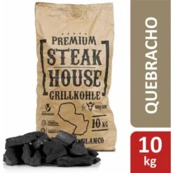 BBQ-Toro Premium Steak House Charcoal 10 Kg Querbracho Blanco