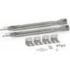 BBQ-Toro Set Universale Di Bruciatori In Acciaio Inox 2 Pezzi Bruciatore Di Ricambio Per Barbecue A Gas -Sconto Weber || Campingaz || OUTSUNNY in Italia 94789933 1