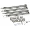 BBQ-Toro Set Universale Di Bruciatori In Acciaio Inox 4 Pezzi Bruciatore Di Ricambio Per Barbecue A Gas -Sconto Weber || Campingaz || OUTSUNNY in Italia 94789937 1