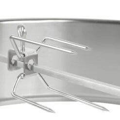 BBQ-Toro Spiedo In Acciaio Inox Per Griglia Bollitore 57 Cm Girarrosto, Spiedo Rotante Per Barbecue -Sconto Weber || Campingaz || OUTSUNNY in Italia 94789980 4