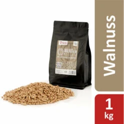 BBQ-Toro 1 Kg Pellet In Miscela Di Noce, Prodotto Con Il 100% Di Legno.