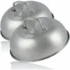 BBQ-Toro Campana Riscaldante In Acciaio Inox (2 Pezzi) Ã˜ 23 Cm Campana Di Servizio, Glosche