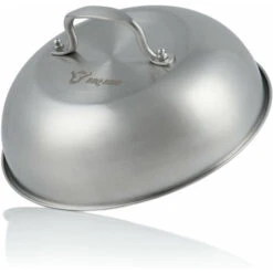 BBQ-Toro Campana Riscaldante In Acciaio Inox (2 Pezzi) Ã˜ 23 Cm Campana Di Servizio, Glosche -Sconto Weber || Campingaz || OUTSUNNY in Italia 94790152 5