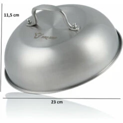 BBQ-Toro Campana Riscaldante In Acciaio Inox (6 Pezzi) Ã˜ 23 Cm Campana Di Servizio, Glosche -Sconto Weber || Campingaz || OUTSUNNY in Italia 94790162 3