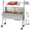 VEVOR Girarrosto BBQ Per Agnello Capacita Da 40kg Con Lamiera, Griglia A Barbecue Motore Elettrico 25W Con Forchetta Per Arrosto, Forno In Piedi BBQ In Acciaio Inox Con Pedana E Ruote Per Campeggio -Sconto Weber || Campingaz || OUTSUNNY in Italia 95860515 1