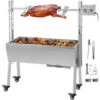 VEVOR Girarrosto BBQ Per Agnello Capacita Da 40kg Senza Lamiera, Griglia A Barbecue Motore Elettrico 25W Con Forchetta Per Arrosto, Forno In Piedi BBQ In Acciaio Inox Con Pedana E Ruote Per Campeggio -Sconto Weber || Campingaz || OUTSUNNY in Italia 95860540 1