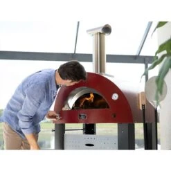 Alfa Forno A Legna Moderno 3 Pizze FXMD-3P-LROA -Sconto Weber || Campingaz || OUTSUNNY in Italia 96761290 5