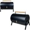 Griglia Cilindro Da Tavolo Bbq In Acciaio Inox Barbeque Da Viaggio Portatile Colore Nero Carbonella Trasportabile PicNic Campeggio -Sconto Weber || Campingaz || OUTSUNNY in Italia 97130266 1